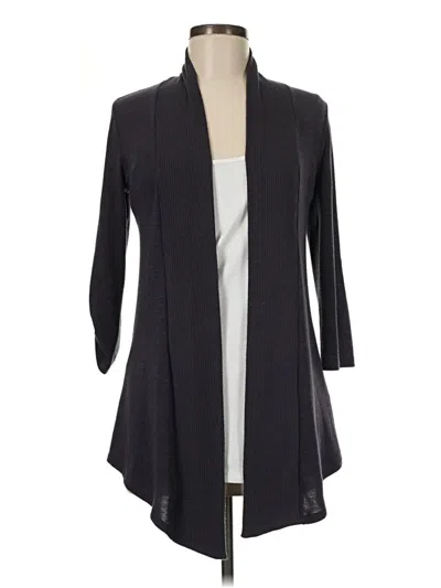 Pre-owned Bobeau Cardigan Sweater In Gray