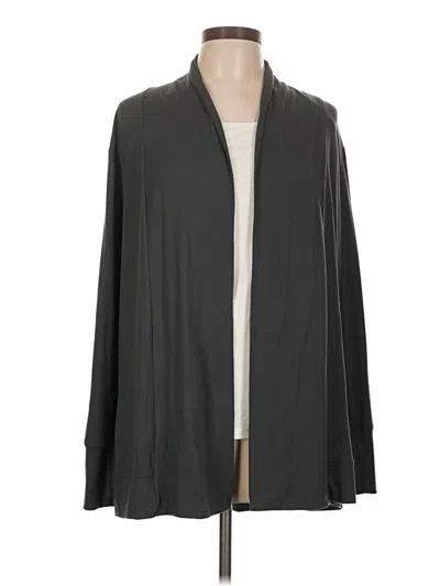 Pre-owned Bobeau Cardigan Sweater In Gray