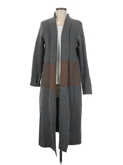 Pre-owned Bobeau Cardigan Sweater In Gray