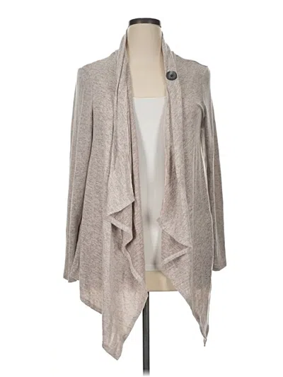 Pre-owned Bobeau Cardigan Sweater In Gray