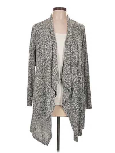 Pre-owned Bobeau Cardigan Sweater In Gray