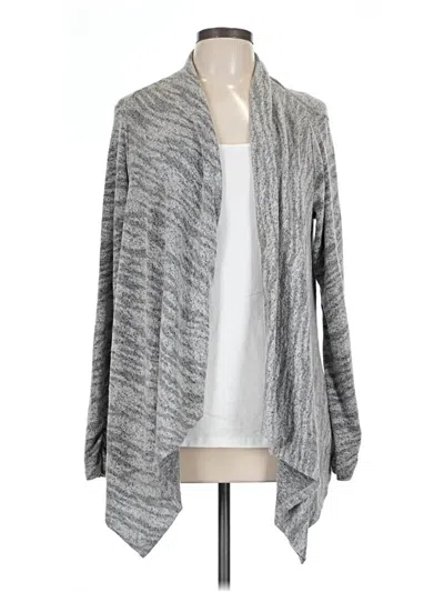 Pre-owned Bobeau Cardigan Sweater In Gray