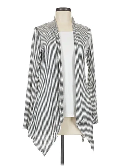 Pre-owned Bobeau Cardigan Sweater In Gray