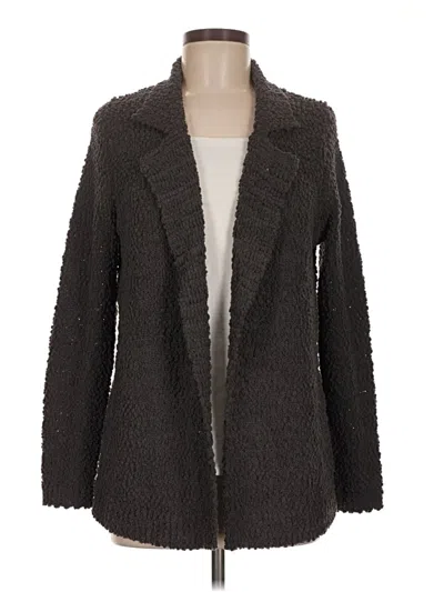 Pre-owned Bobeau Cardigan Sweater In Gray