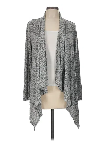 Pre-owned Bobeau Cardigan Sweater In Gray