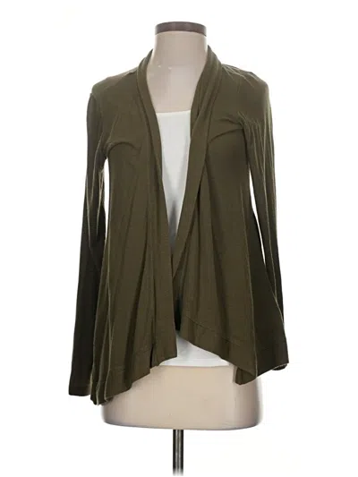 Pre-owned Bobeau Cardigan Sweater In Green