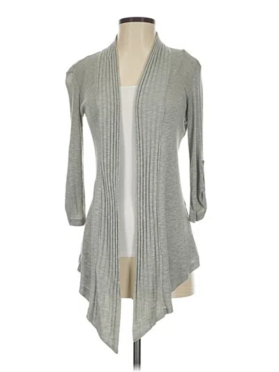 Pre-owned Bobeau Cardigan Sweater In Green