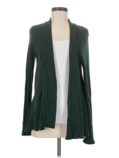 Pre-owned Bobeau Cardigan Sweater In Green