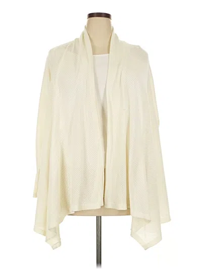 Pre-owned Bobeau Cardigan Sweater In Ivory
