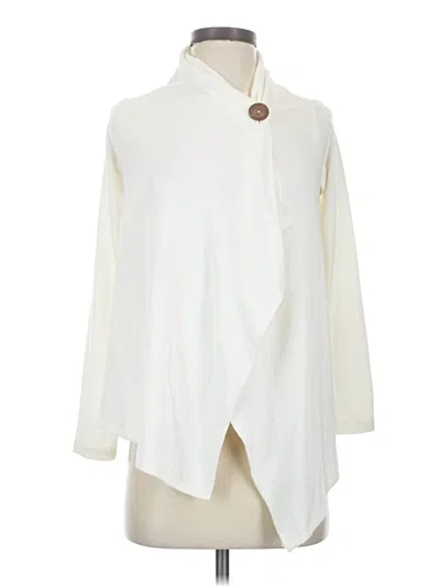 Pre-owned Bobeau Cardigan Sweater In Ivory