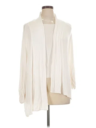 Pre-owned Bobeau Cardigan Sweater In Ivory