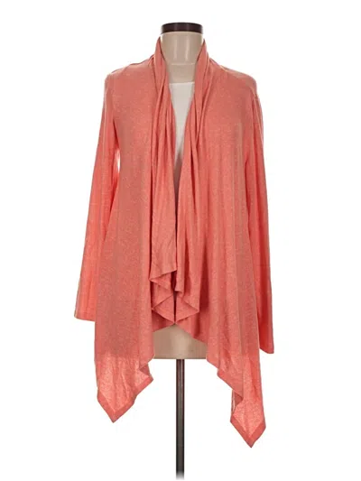 Pre-owned Bobeau Cardigan Sweater In Orange