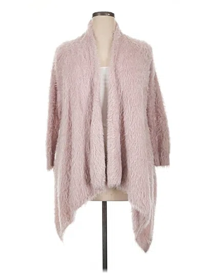 Pre-owned Bobeau Cardigan Sweater In Pink