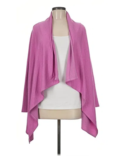 Pre-owned Bobeau Cardigan Sweater In Pink