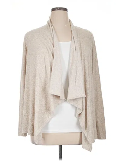 Pre-owned Bobeau Cardigan Sweater In Tan