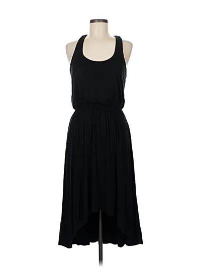 Pre-owned Bobeau Casual Dress In Black