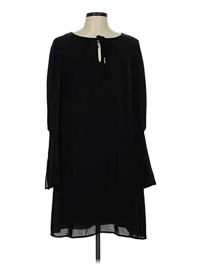 Pre-owned Bobeau Casual Dress In Black