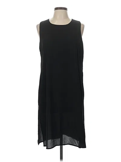 Pre-owned Bobeau Casual Dress In Black