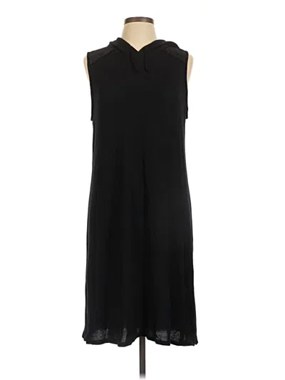 Pre-owned Bobeau Casual Dress In Black
