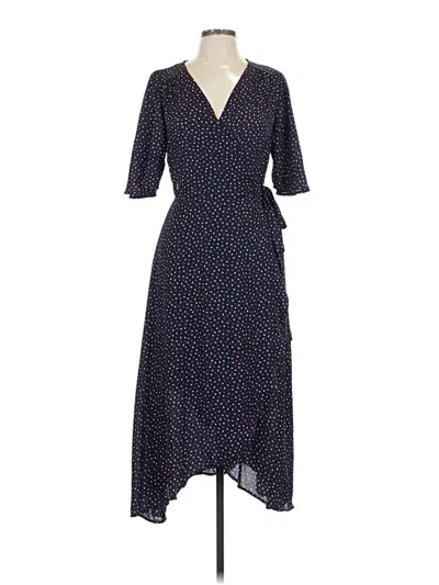 Pre-owned Bobeau Casual Dress In Blue
