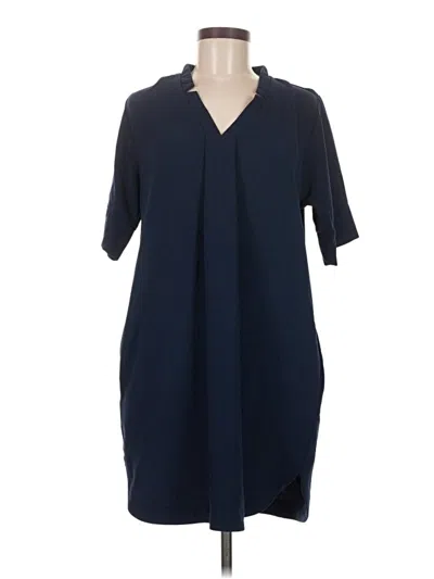 Pre-owned Bobeau Casual Dress In Blue