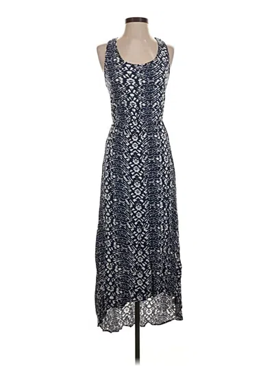 Pre-owned Bobeau Casual Dress In Blue