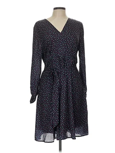 Pre-owned Bobeau Casual Dress In Blue