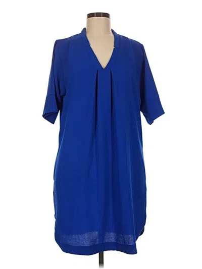Pre-owned Bobeau Casual Dress In Blue