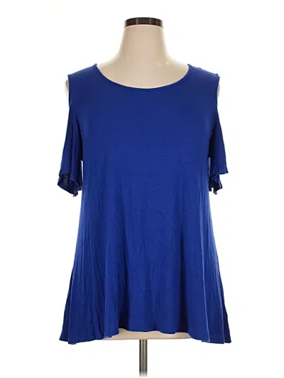 Pre-owned Bobeau Casual Dress In Blue