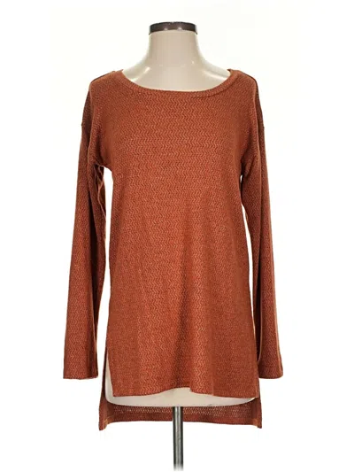 Pre-owned Bobeau Casual Dress In Brown