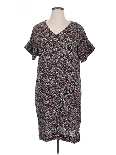 Pre-owned Bobeau Casual Dress In Gray