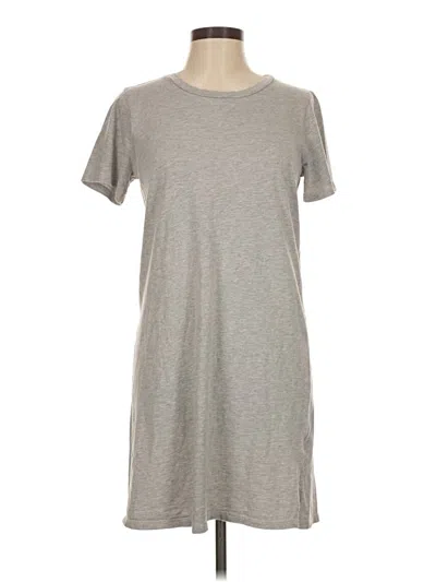 Pre-owned Bobeau Casual Dress In Gray
