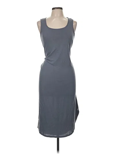 Pre-owned Bobeau Casual Dress In Gray