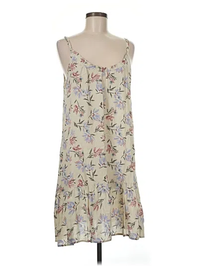 Pre-owned Bobeau Casual Dress In Gray