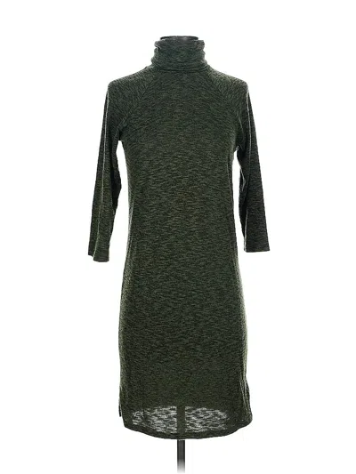 Pre-owned Bobeau Casual Dress In Green
