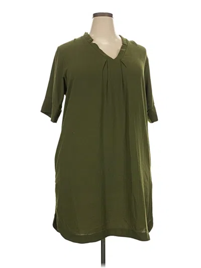 Pre-owned Bobeau Casual Dress In Green
