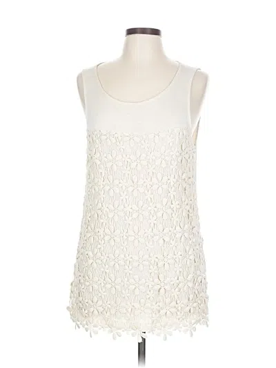 Pre-owned Bobeau Casual Dress In Ivory