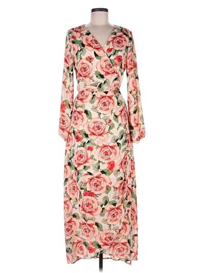 Pre-owned Bobeau Casual Dress In Ivory