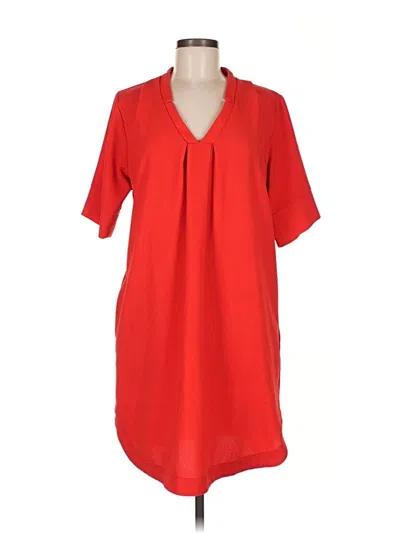Pre-owned Bobeau Casual Dress In Red