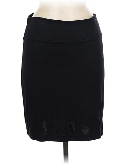 Pre-owned Bobeau Casual Skirt In Black