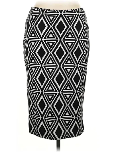 Pre-owned Bobeau Casual Skirt In Black