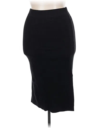 Pre-owned Bobeau Casual Skirt In Black