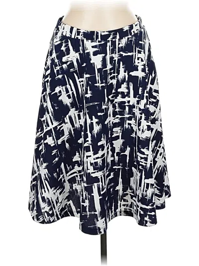 Pre-owned Bobeau Casual Skirt In Blue