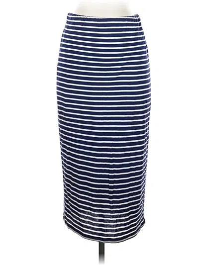 Pre-owned Bobeau Casual Skirt In Blue