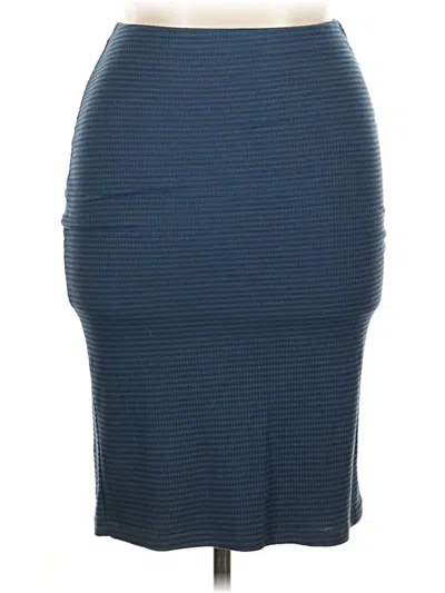 Pre-owned Bobeau Casual Skirt In Blue