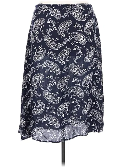 Pre-owned Bobeau Casual Skirt In Blue