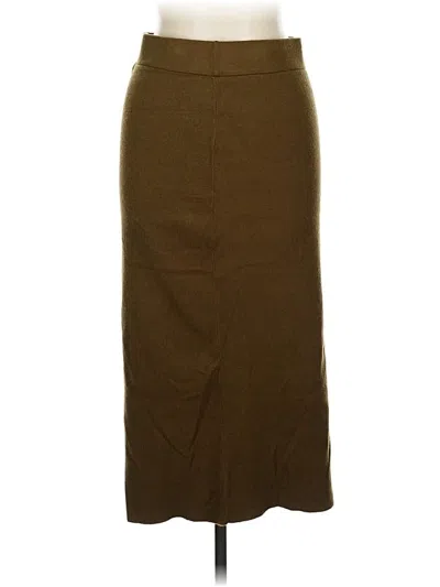 Pre-owned Bobeau Casual Skirt In Brown