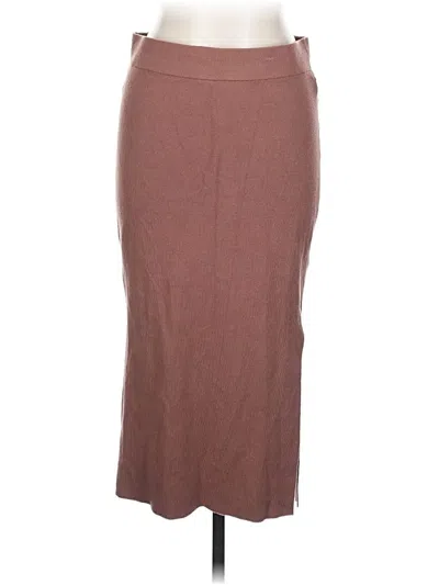 Pre-owned Bobeau Casual Skirt In Brown