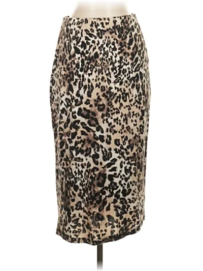 Pre-owned Bobeau Casual Skirt In Brown