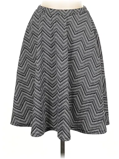 Pre-owned Bobeau Casual Skirt In Gray